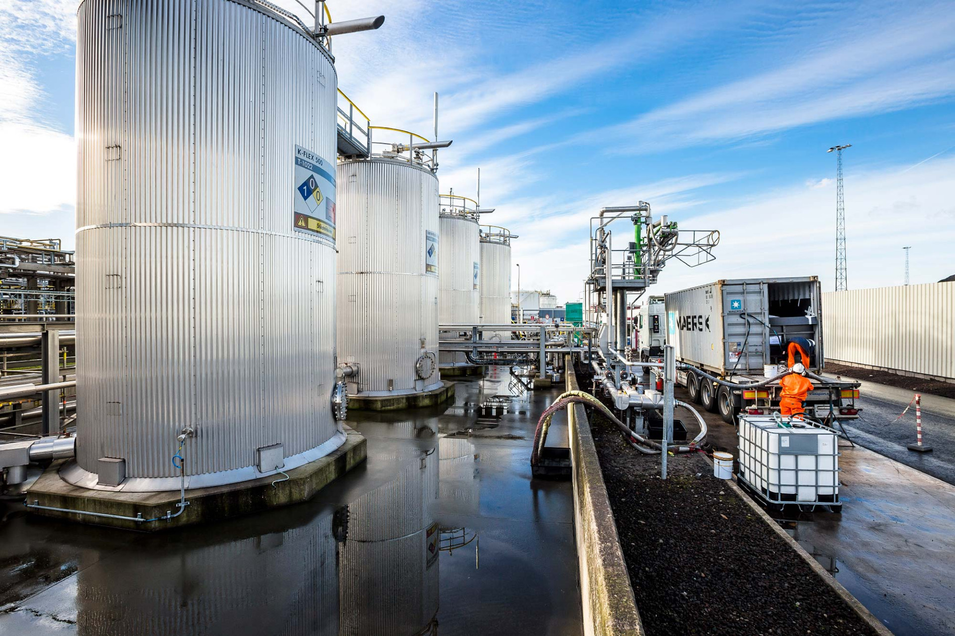 ZBL werkt met Flexitanks